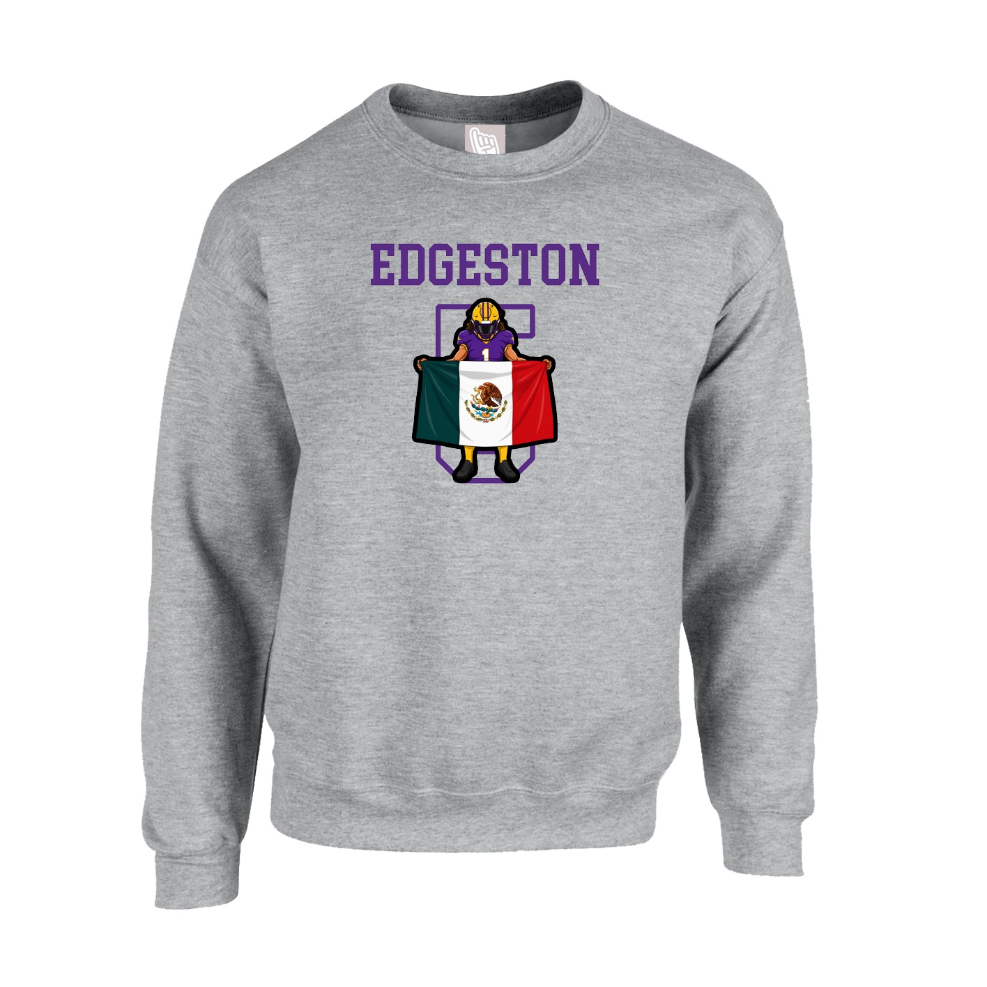Fleece Crew — Shirsey in Grey