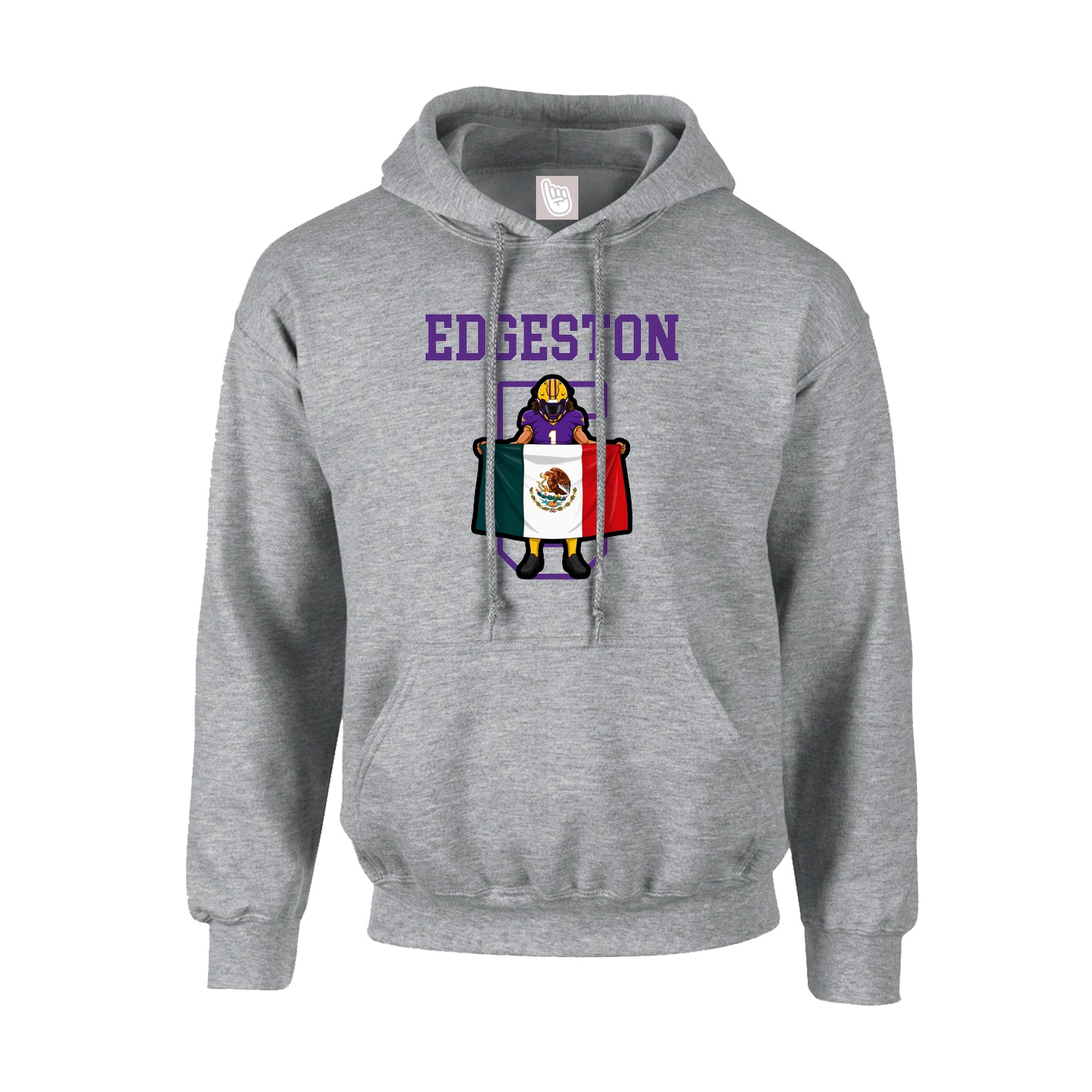 Youth Hoodie — Shirsey in Grey