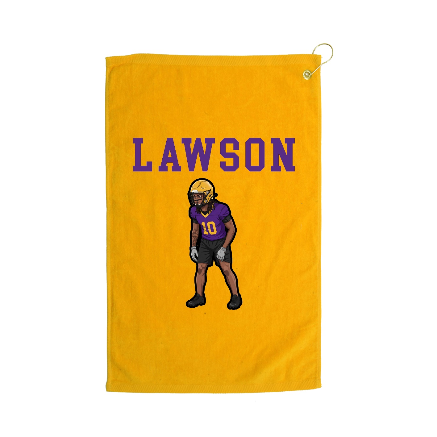 Golf Towel — Shirsey in Gold