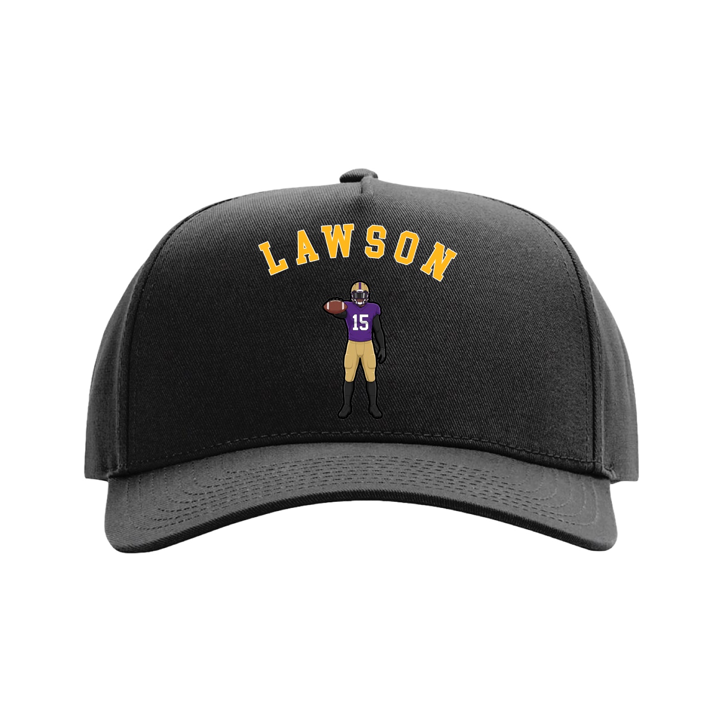 Full Fabric Five-Panel Champ Cap