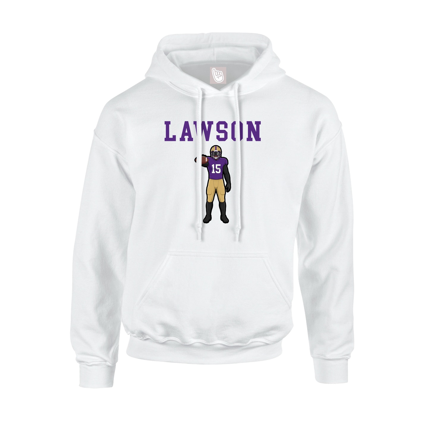 Youth Hoodie — Shirsey in White