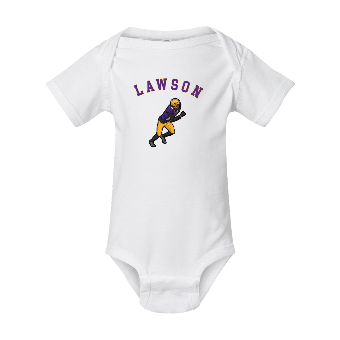 Baby Onesie — Shirsey Arch in White