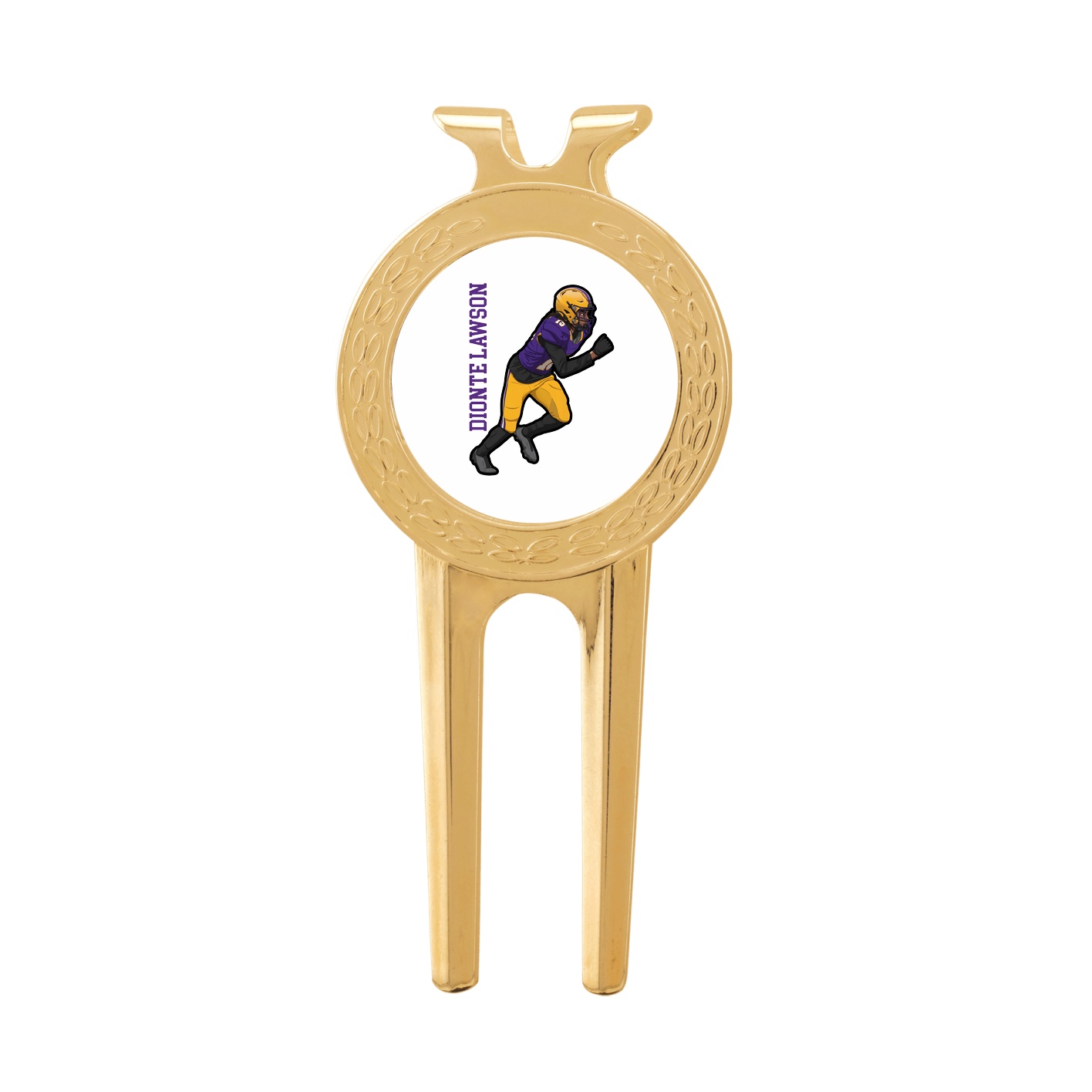 Divot Tool with Ball Marker — Name Vertical in Classic
