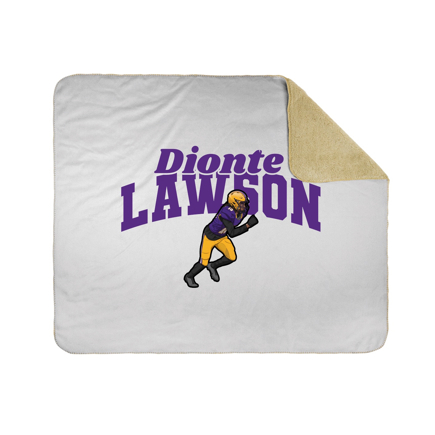 Throw Blanket — Signature Arch in White