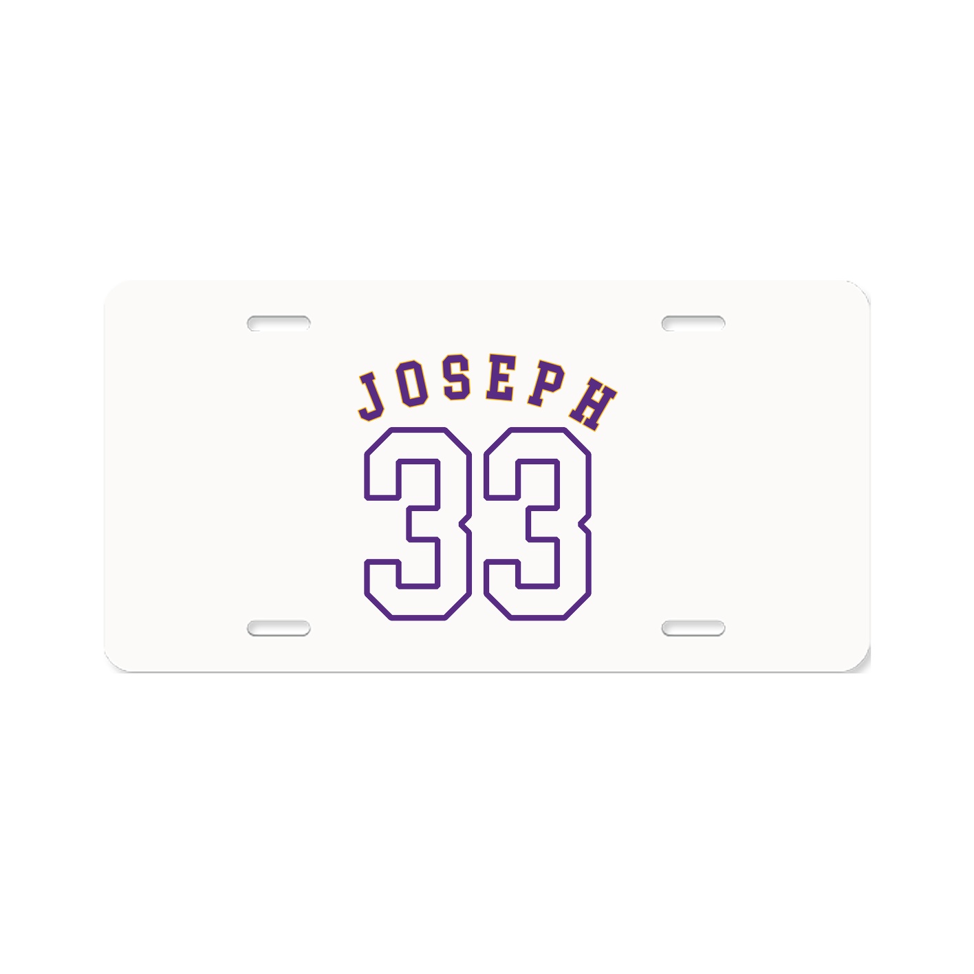 License Plate — Shirsey Arch in Classic
