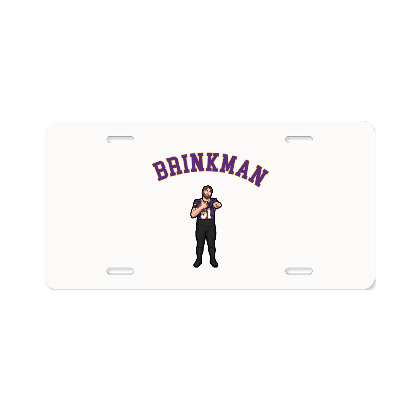License Plate — Shirsey Arch in Classic
