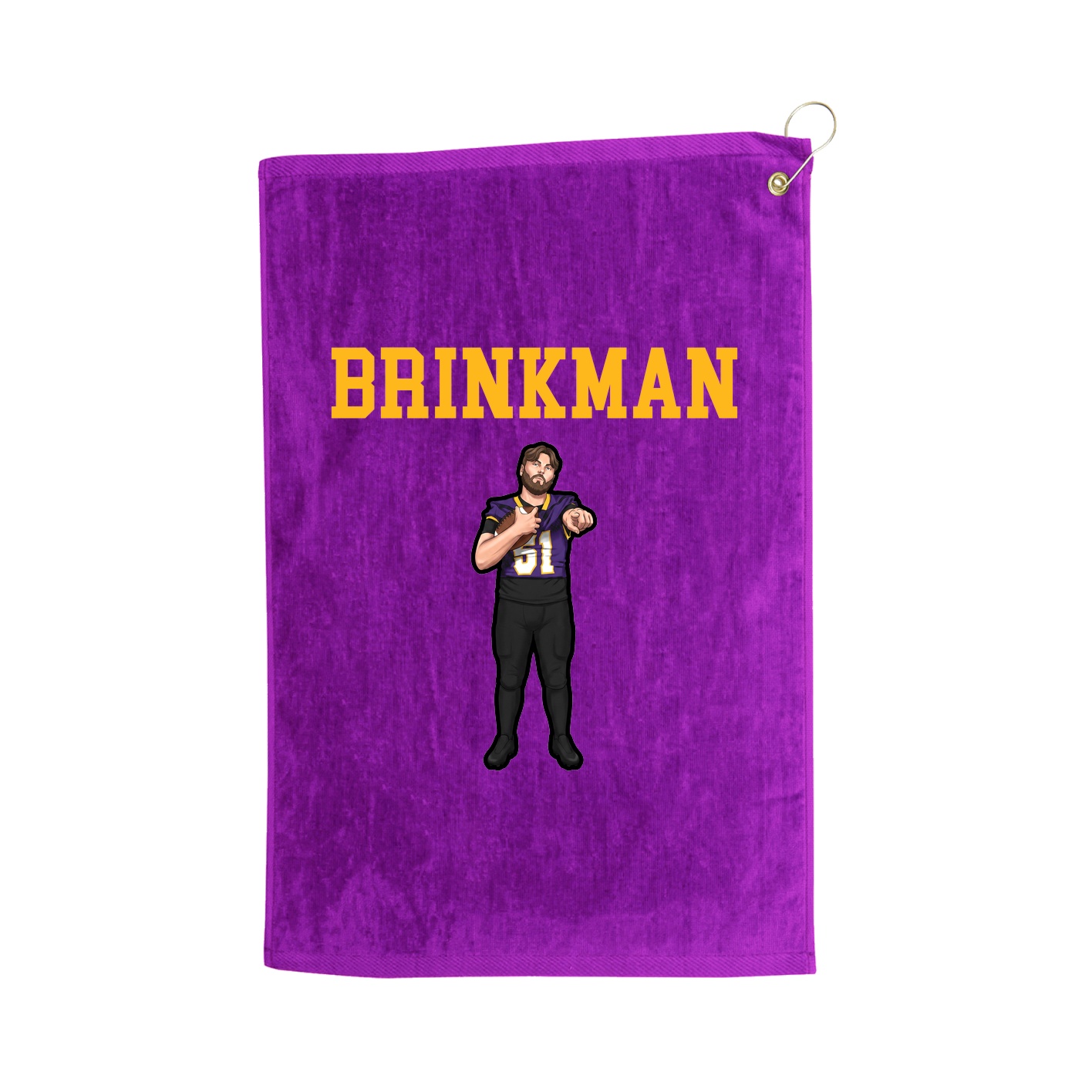 Golf Towel — Shirsey in Purple