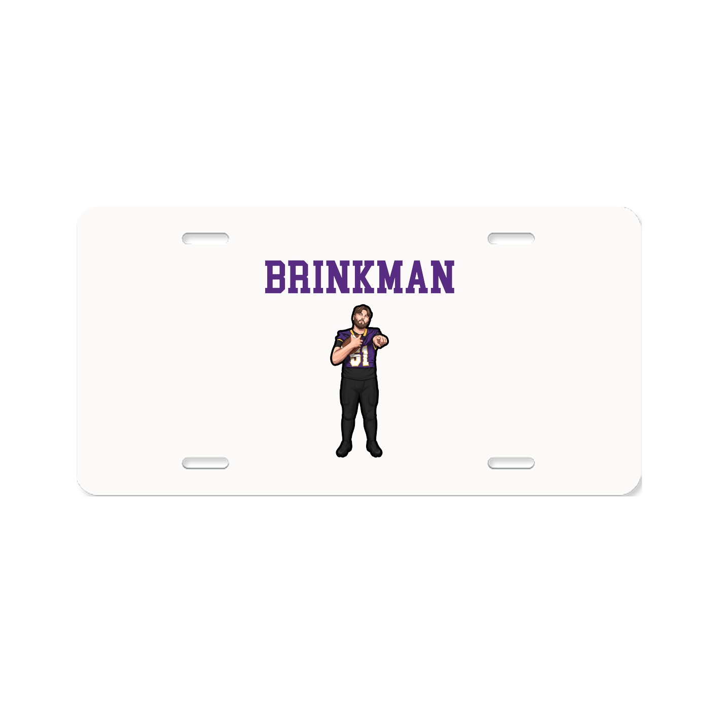 License Plate — Shirsey in Classic