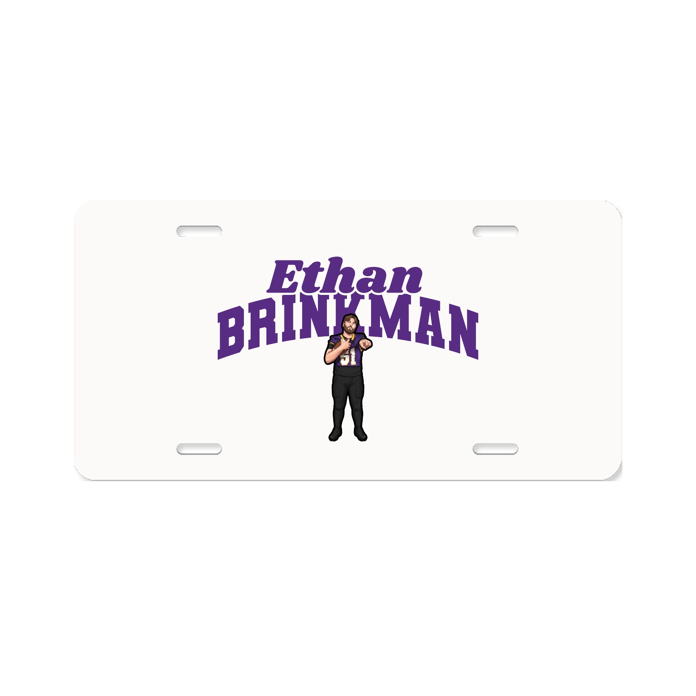License Plate — Signature Arch in Classic