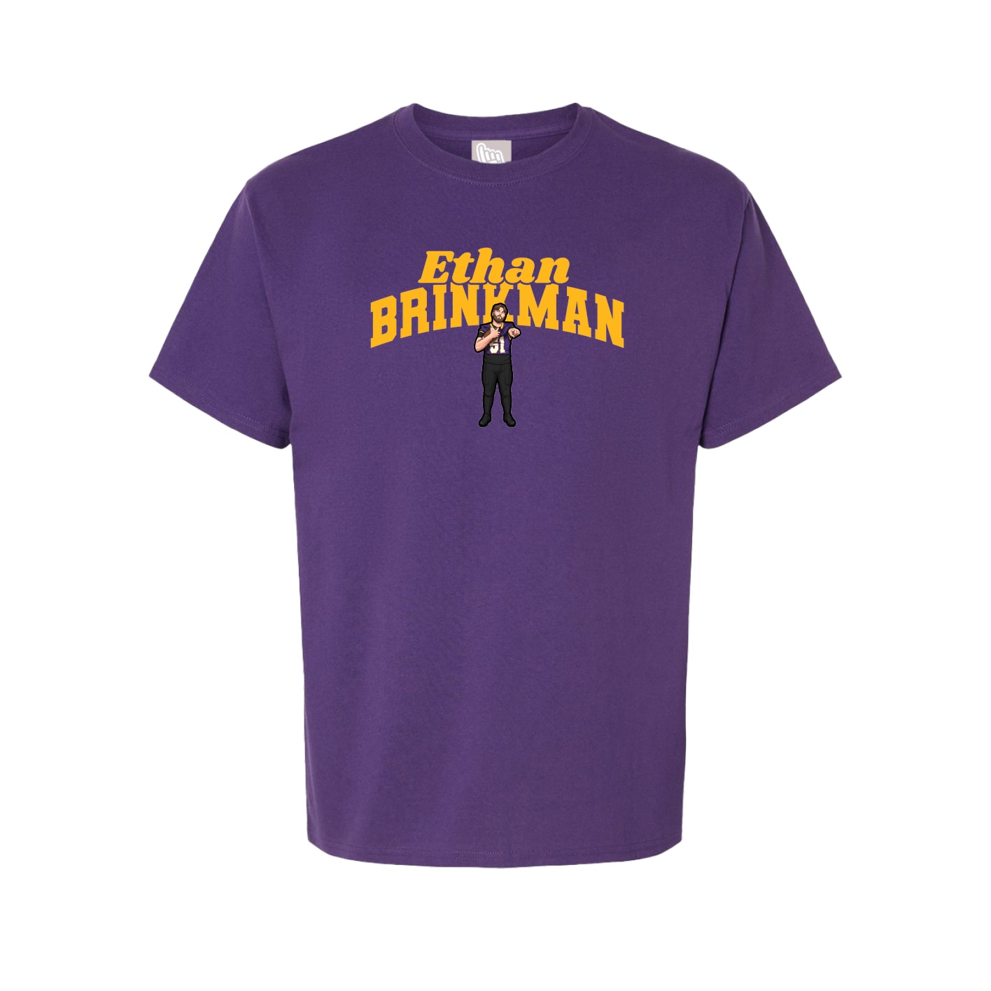 Youth Tee — Signature Arch in Purple