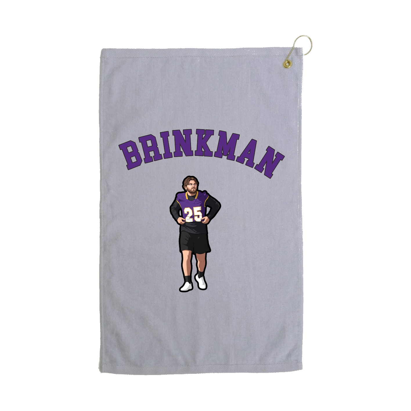 Golf Towel — Shirsey Arch in Grey