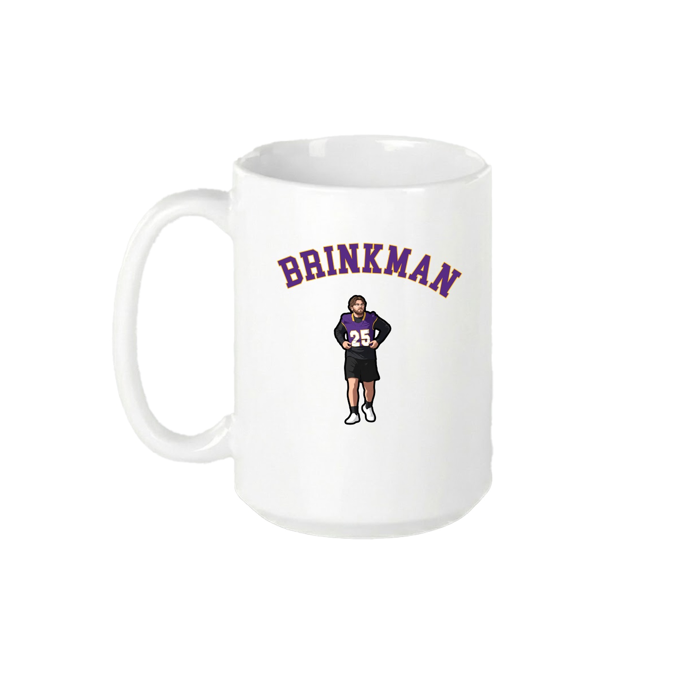 15oz Coffee Mug — Shirsey Arch in White