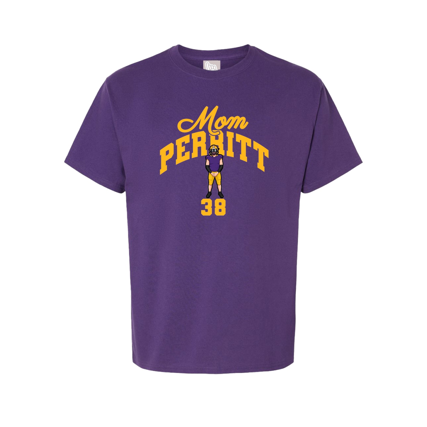 Youth Tee — Mothers Day Arch in Purple