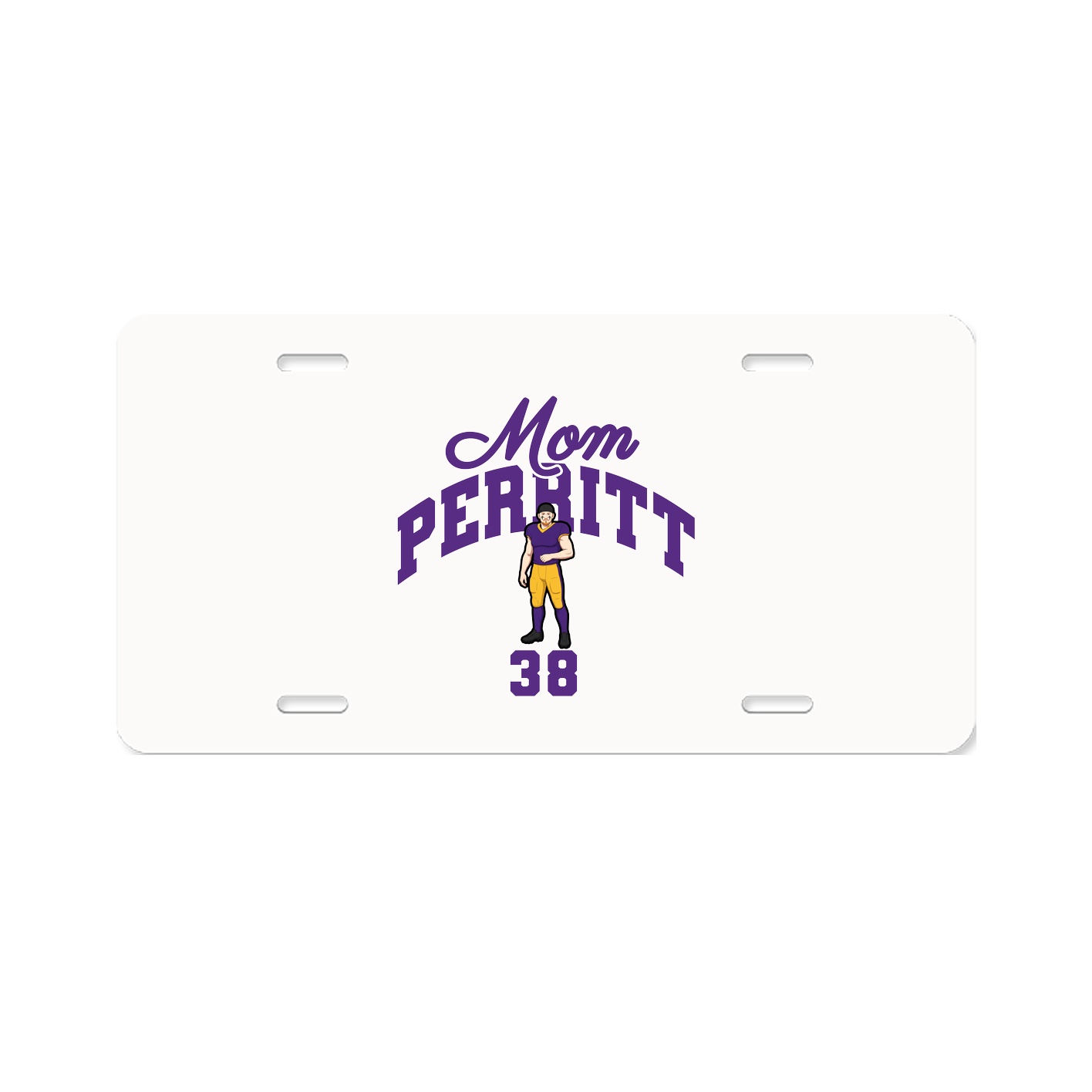 License Plate — Mothers Day Arch in Classic
