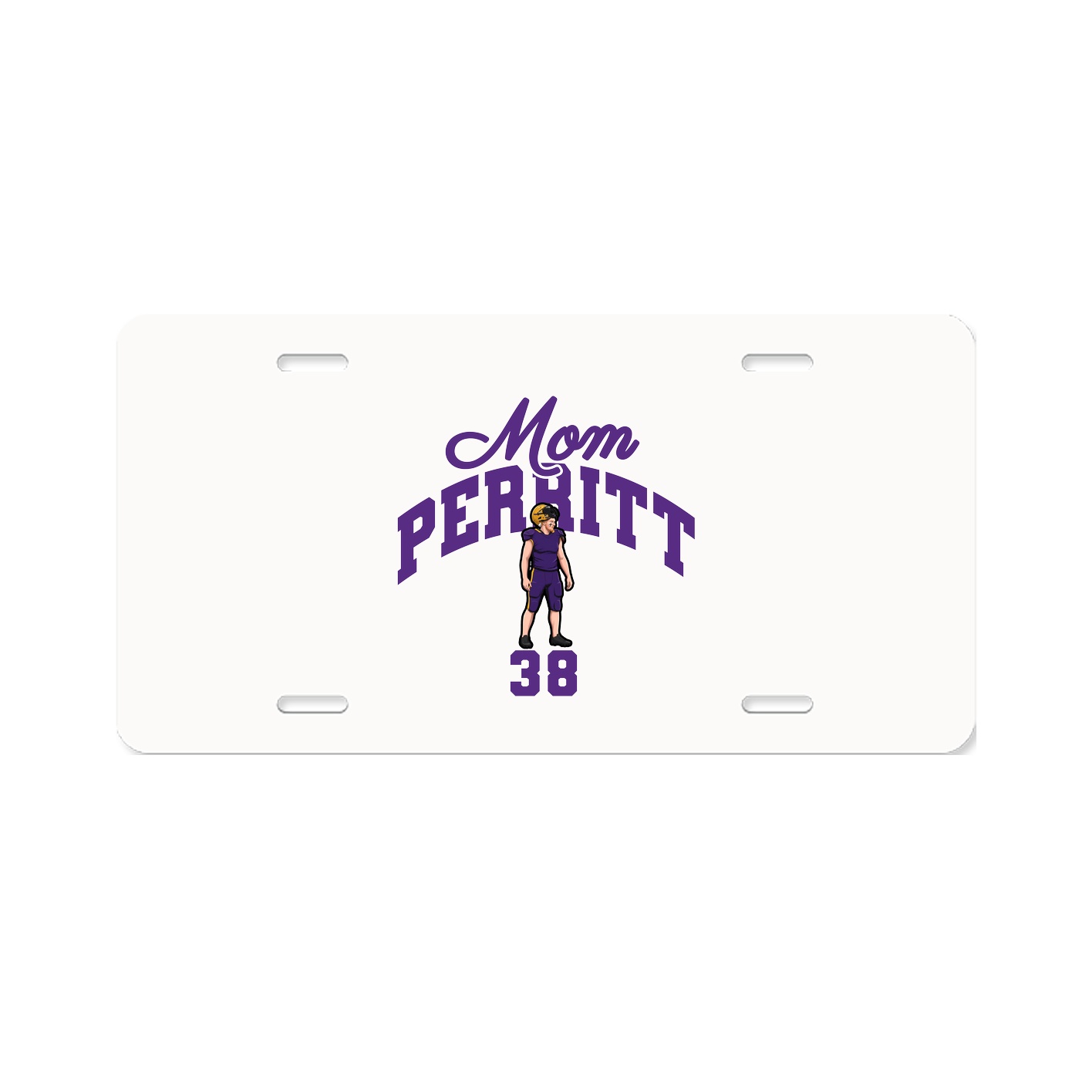 License Plate — Mothers Day Arch in Classic