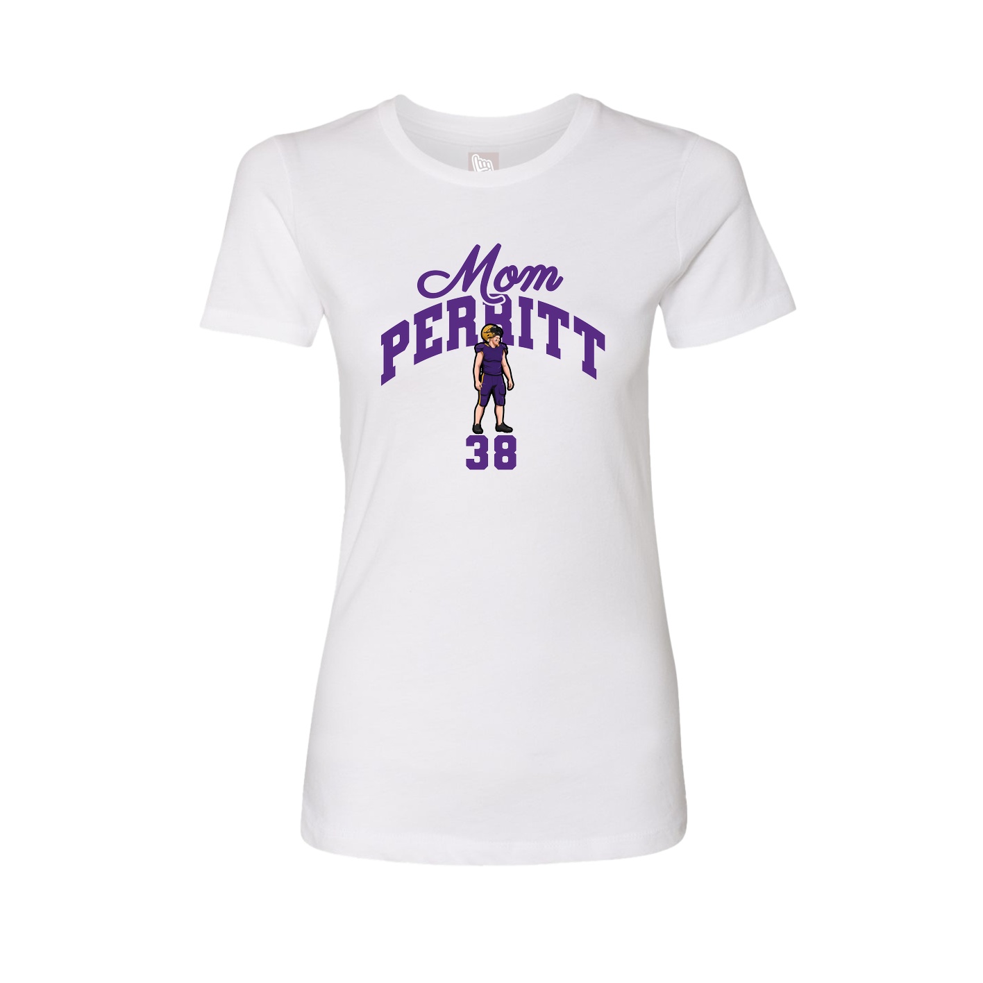 Womens Tee — Mothers Day Arch in White