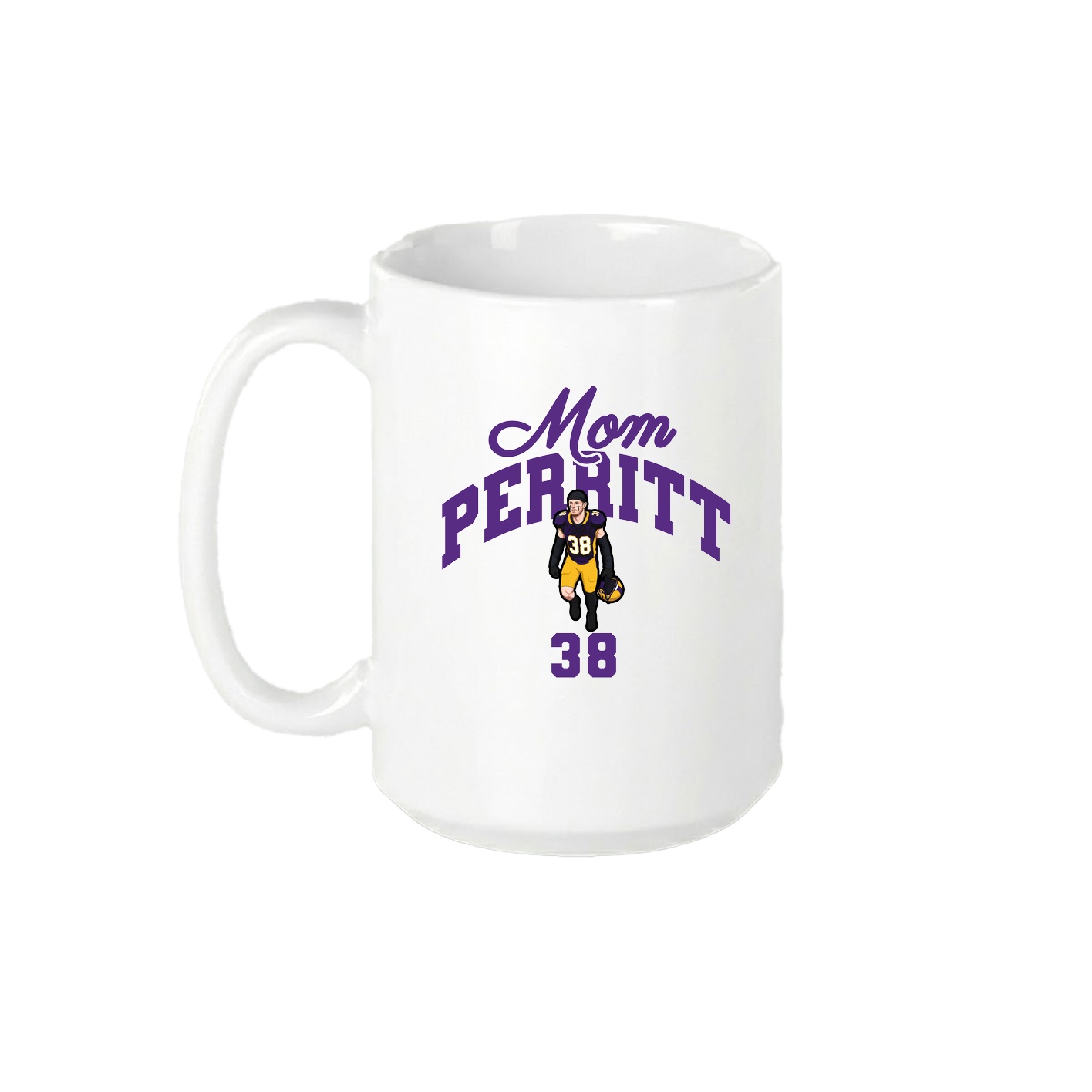15oz Coffee Mug — Mothers Day Arch in White