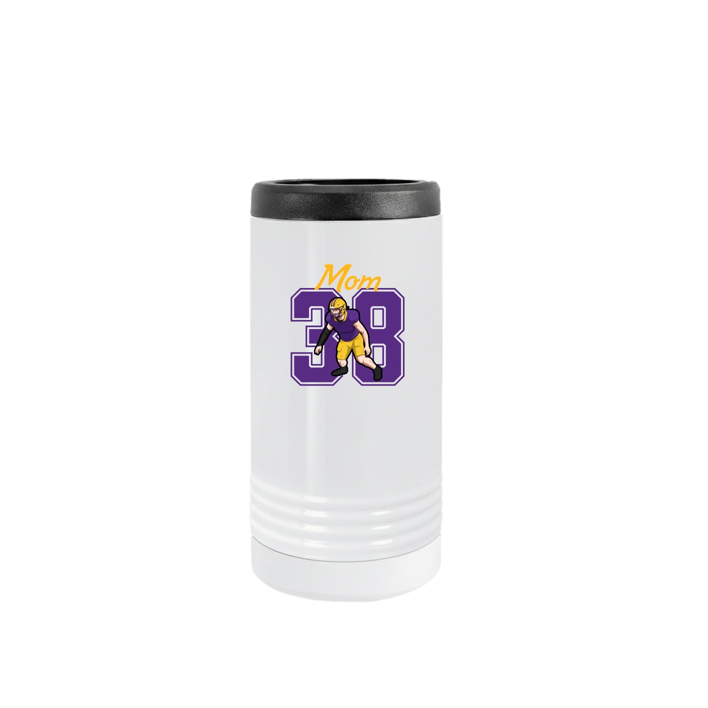 Slim Beverage Holder — Mothers Day Shirsey in White