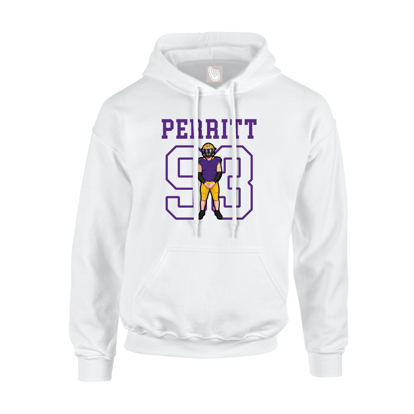 Youth Hoodie — Shirsey in White