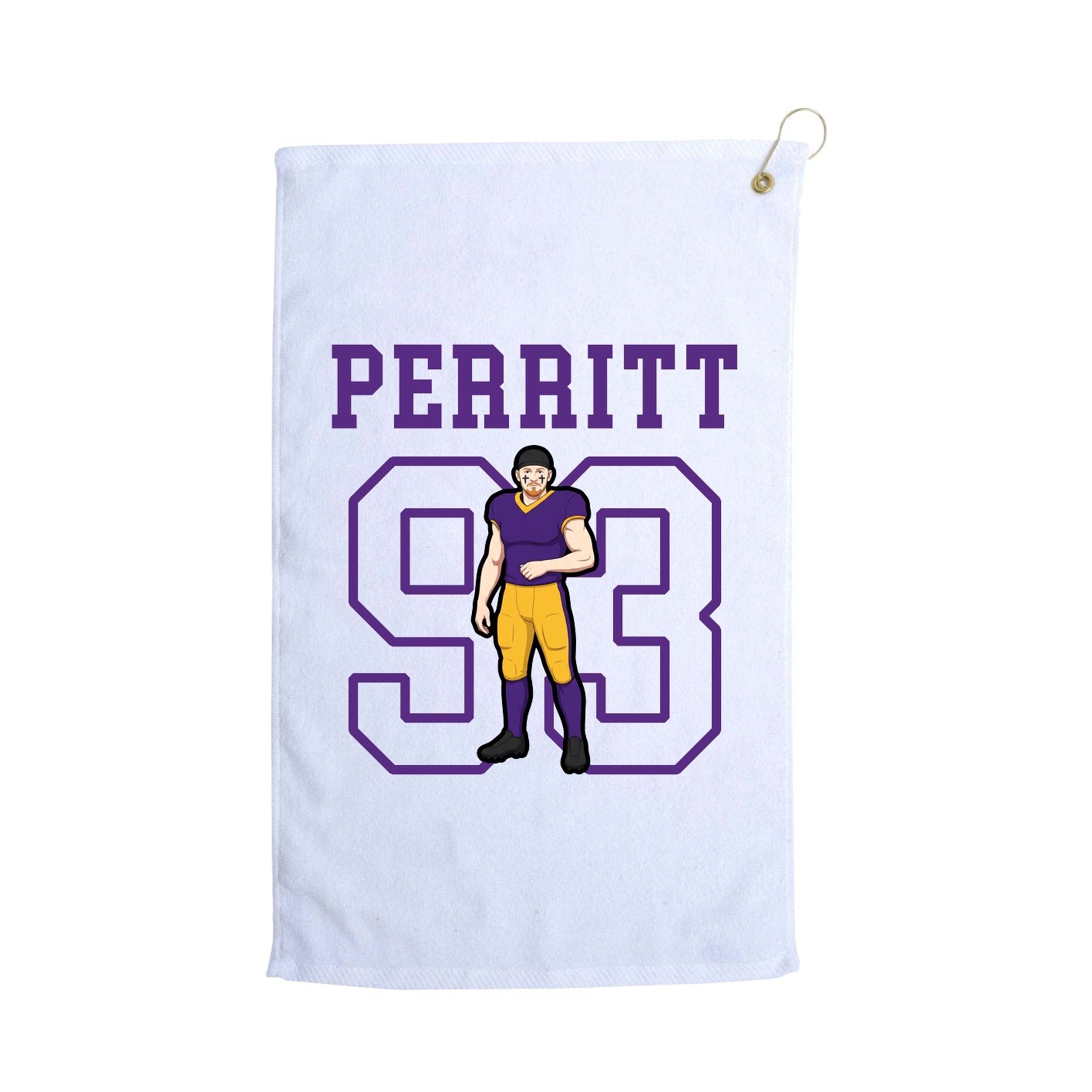Golf Towel — Shirsey in White