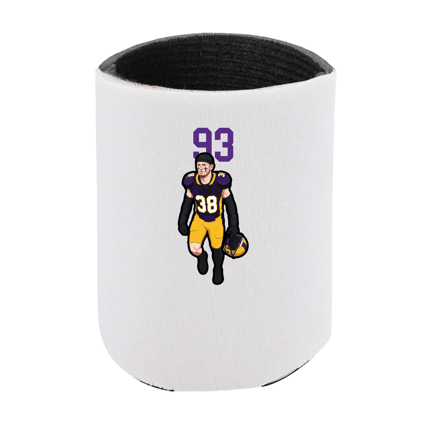 Can Holder — Number Top in White