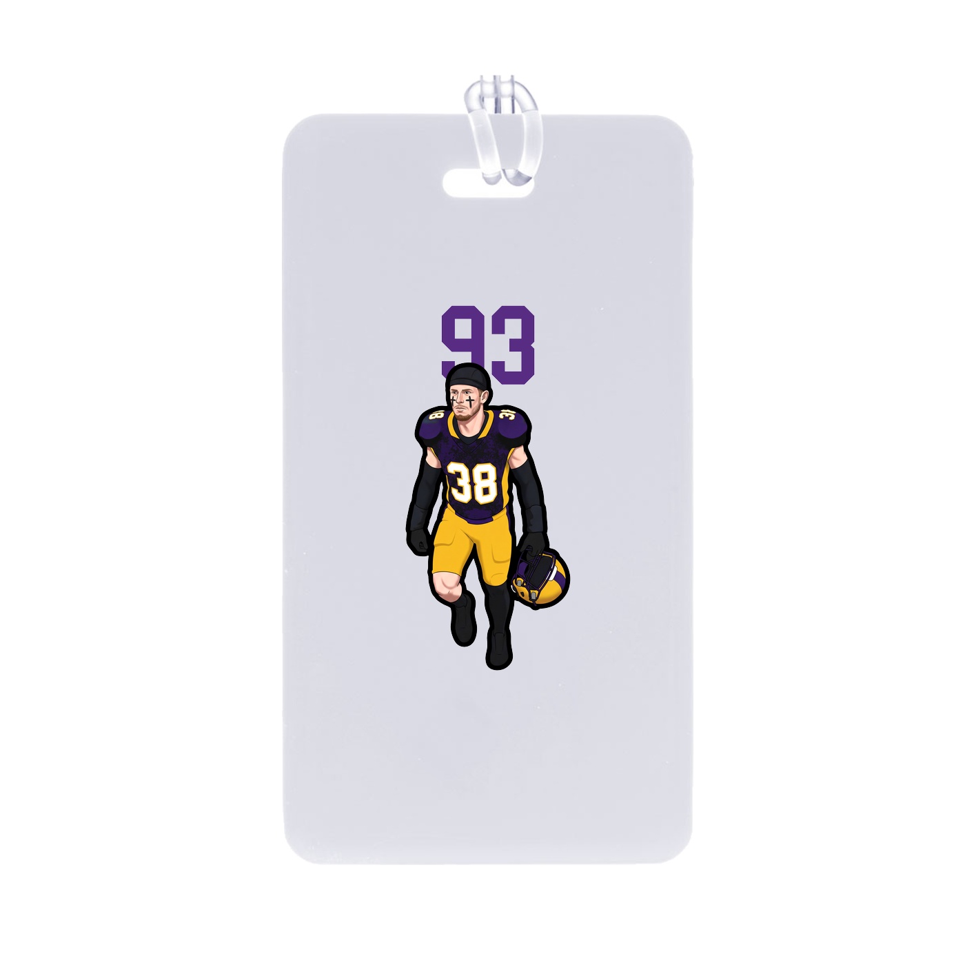 Bag Tag — Number Top in Classic