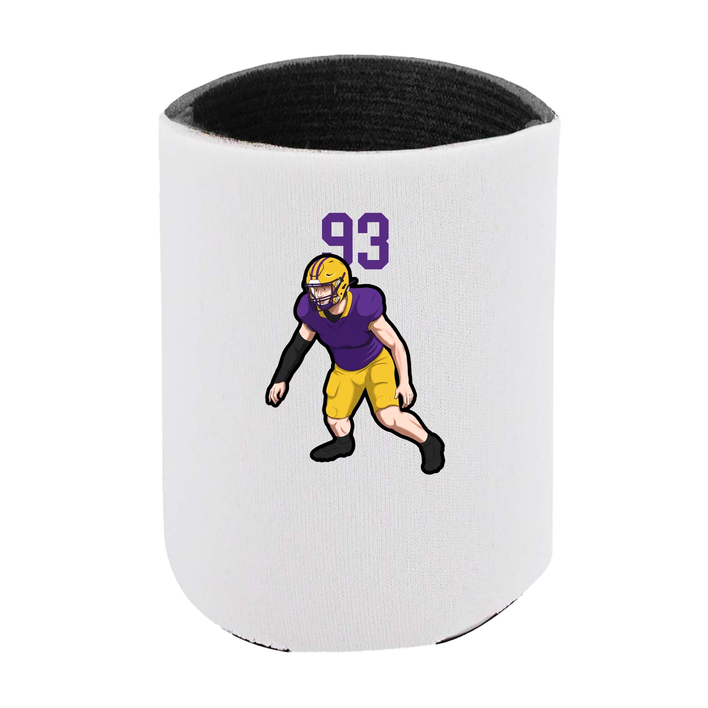 Can Holder — Number Top in White