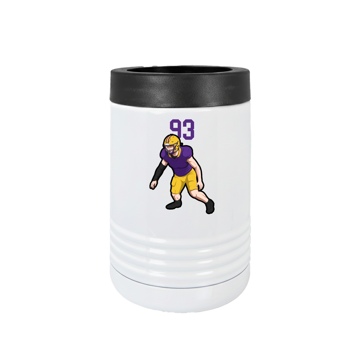 Beverage Holder — Number Top in White