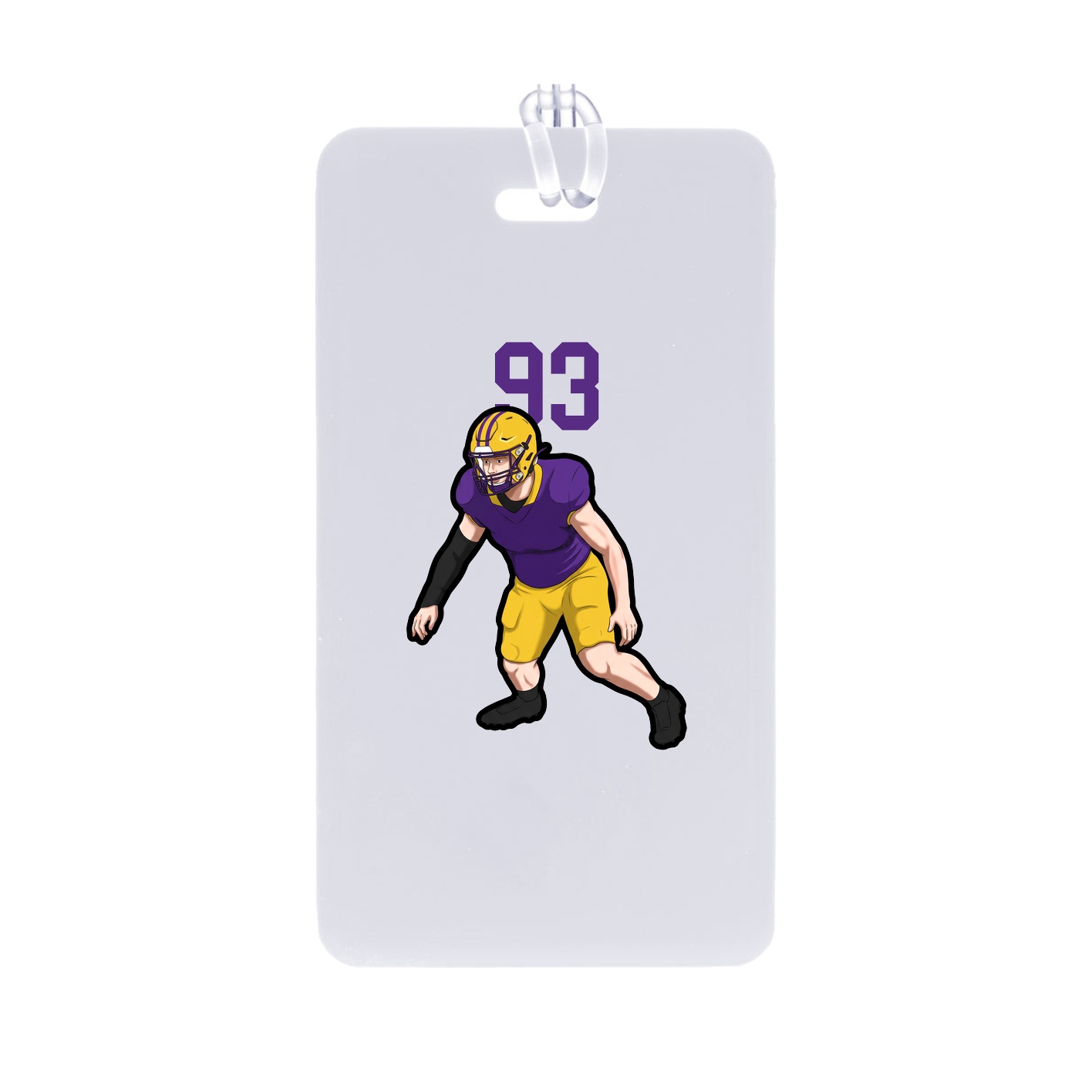 Bag Tag — Number Top in Classic