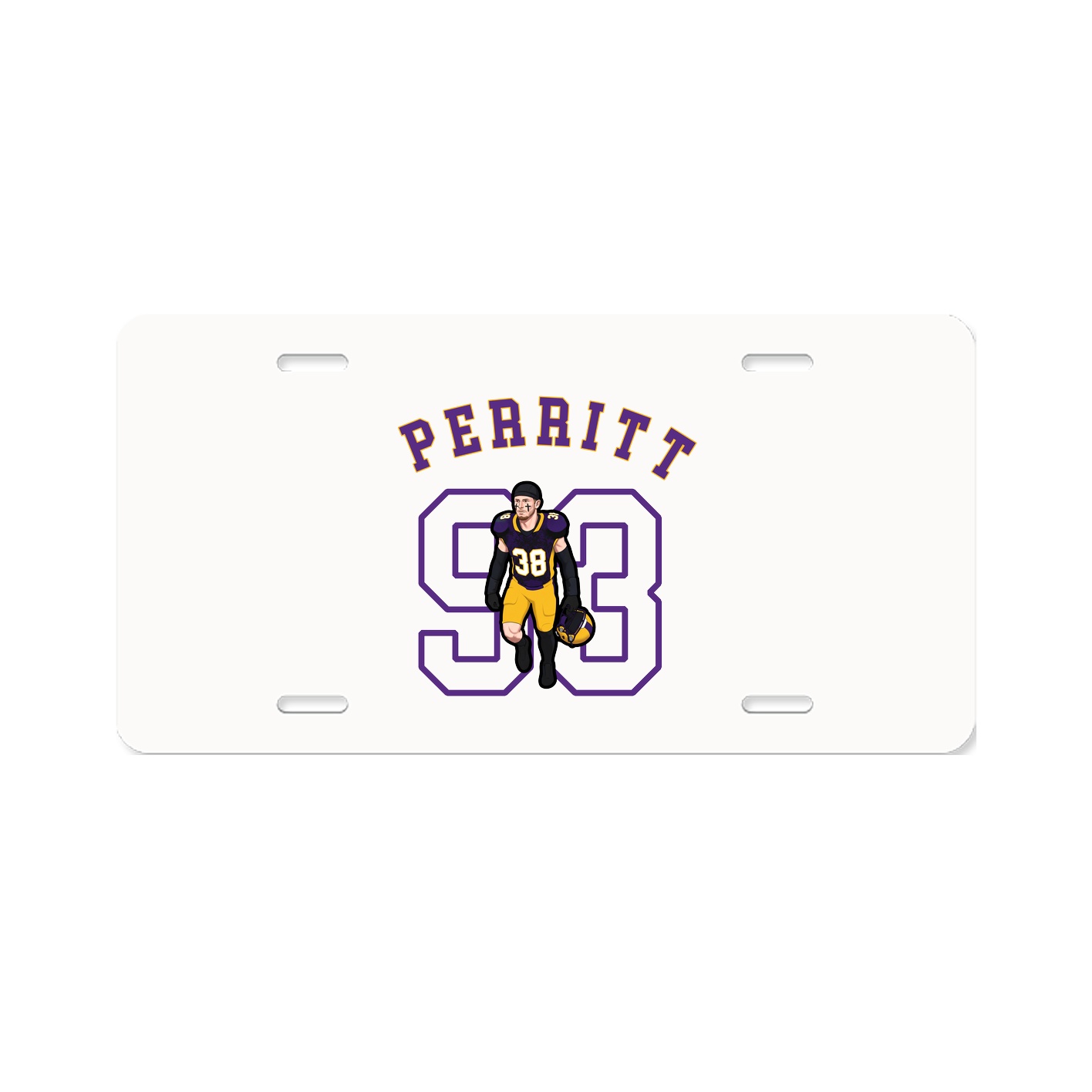 License Plate — Shirsey Arch in Classic