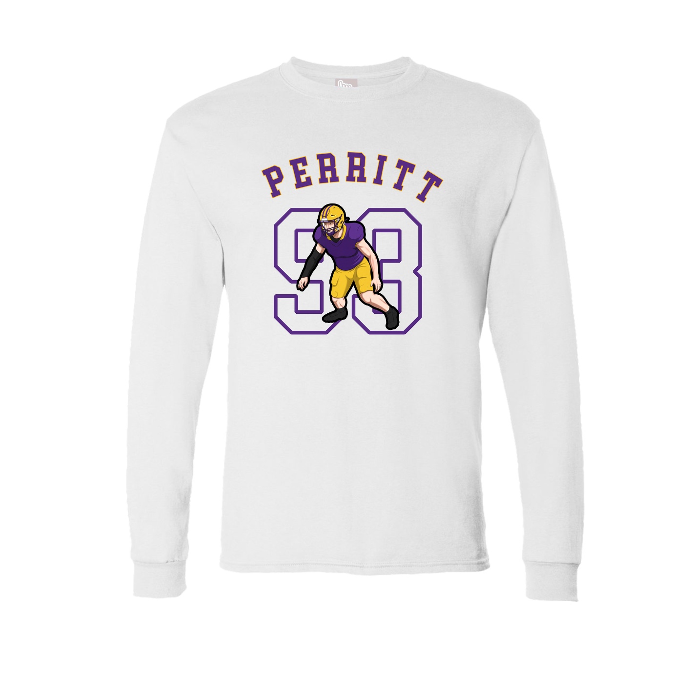 Long Sleeve Tee — Shirsey Arch in White