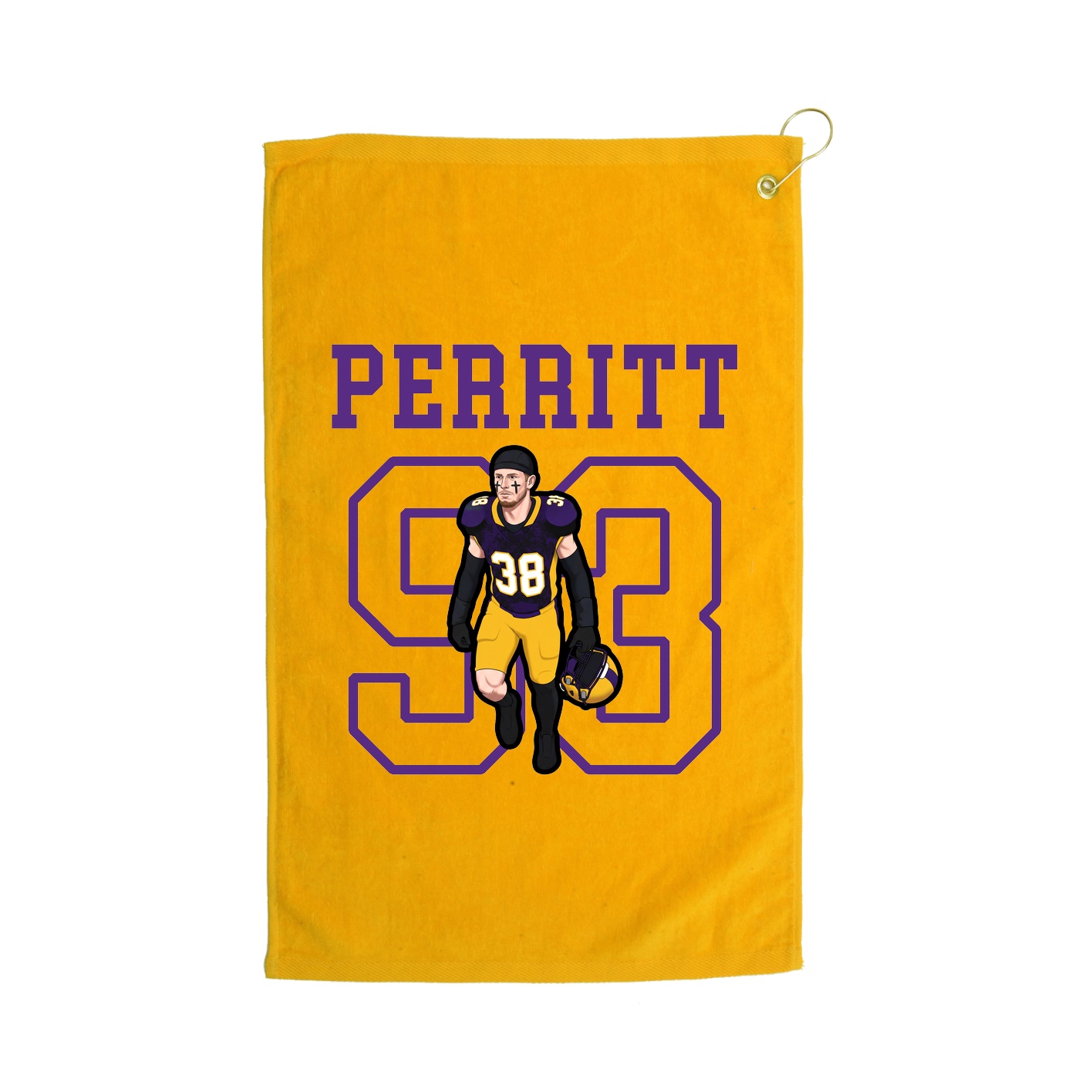 Golf Towel — Shirsey in Gold