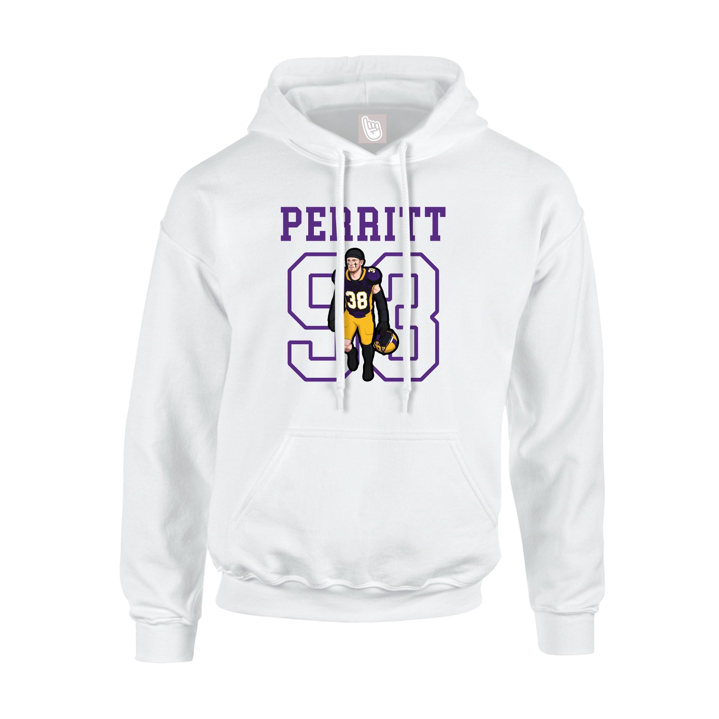 Youth Hoodie — Shirsey in White