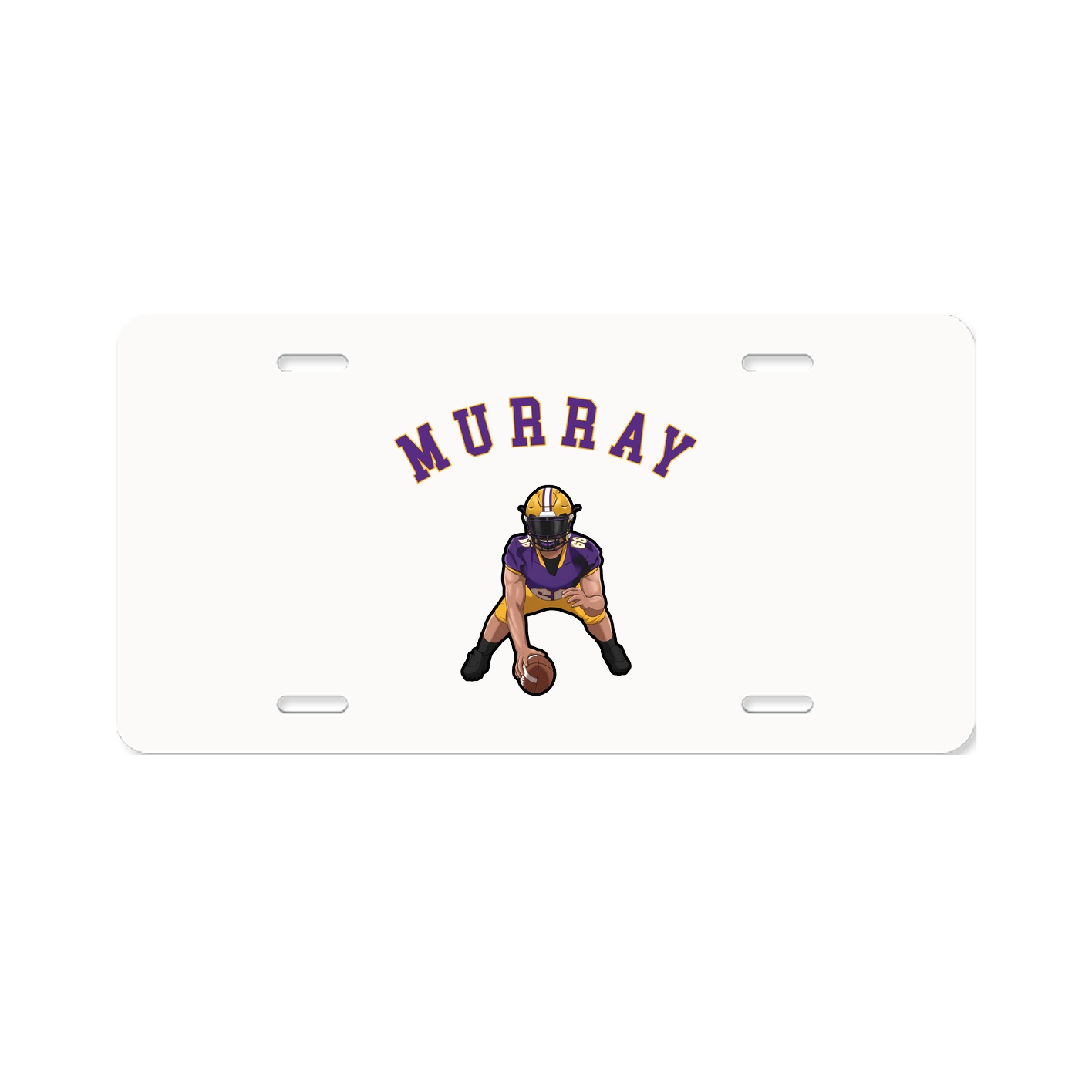 Aluminum License Plate