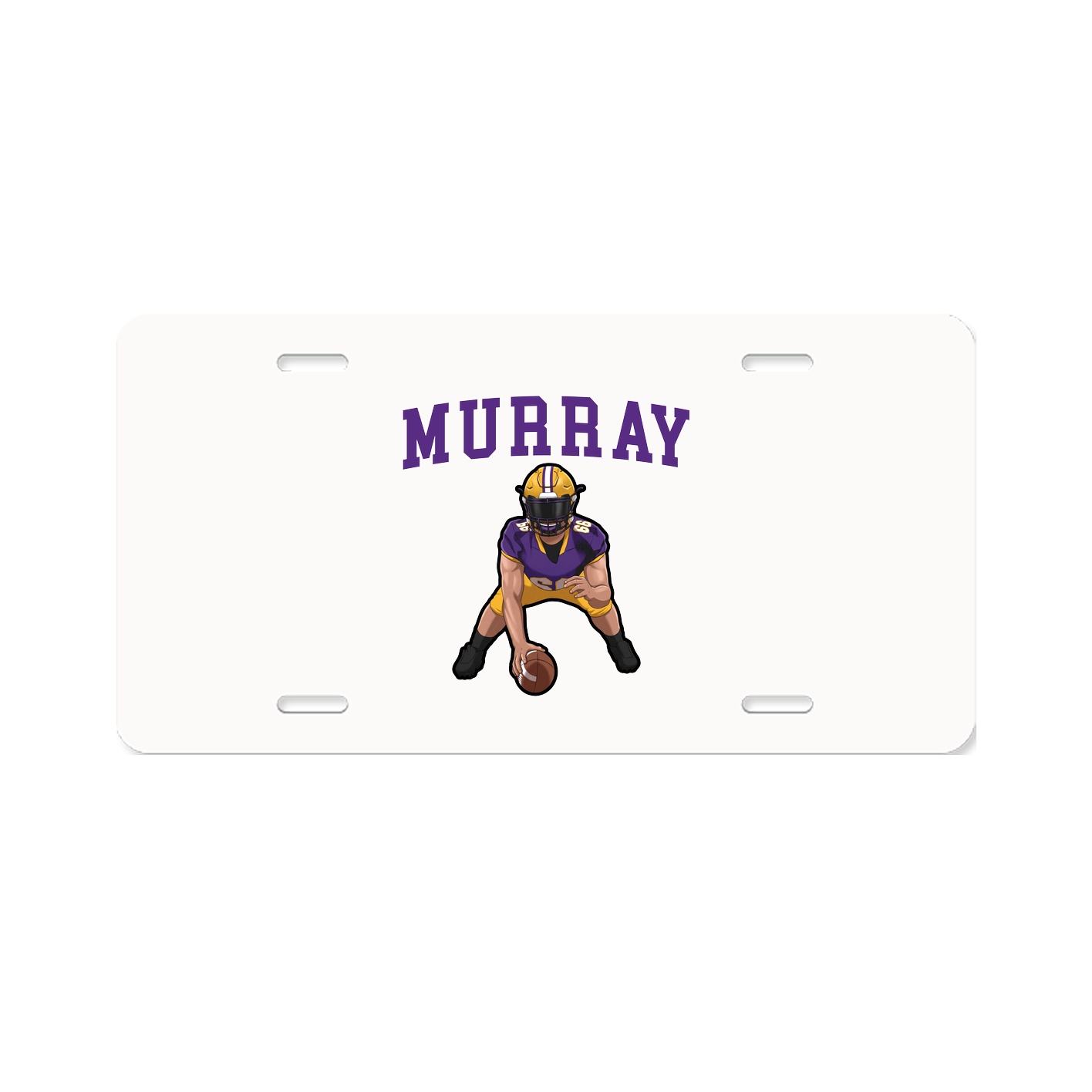 Aluminum License Plate