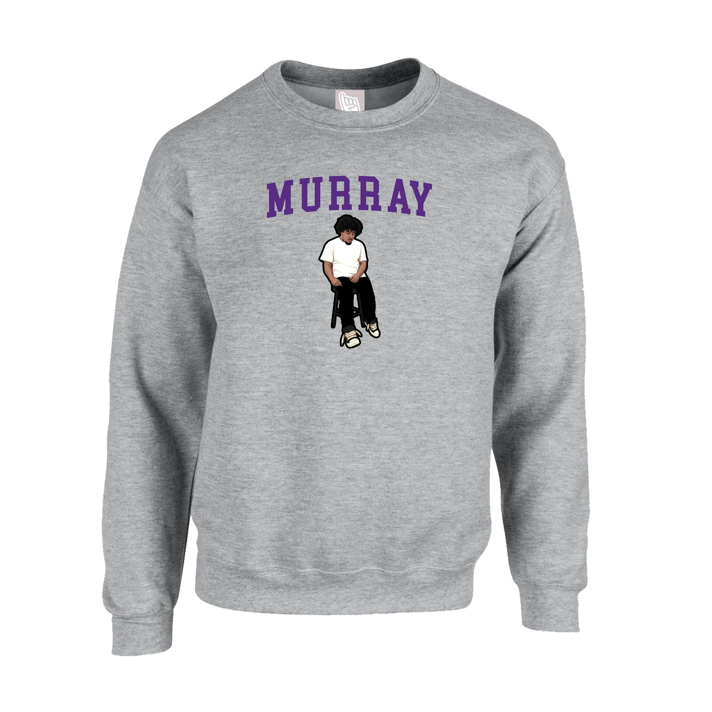 Fleece Crew — Shirsey in Grey