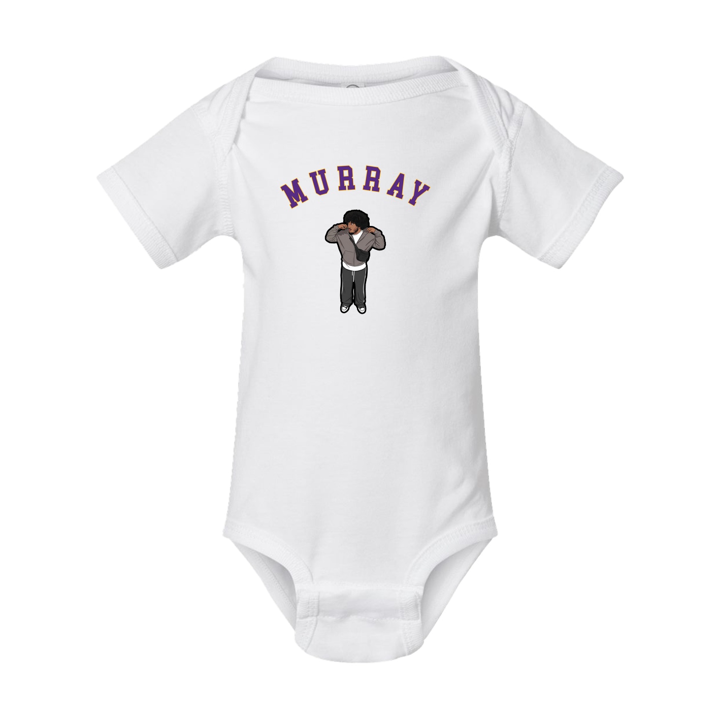 Baby Onesie — Shirsey Arch in White