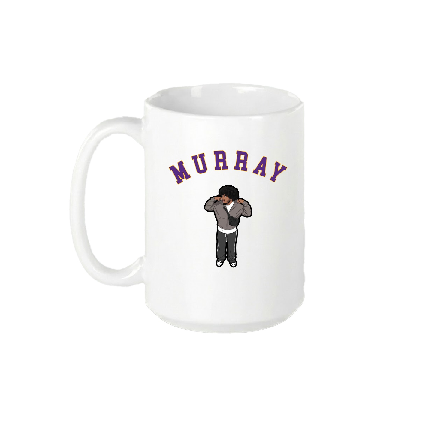 15oz Coffee Mug — Shirsey Arch in White