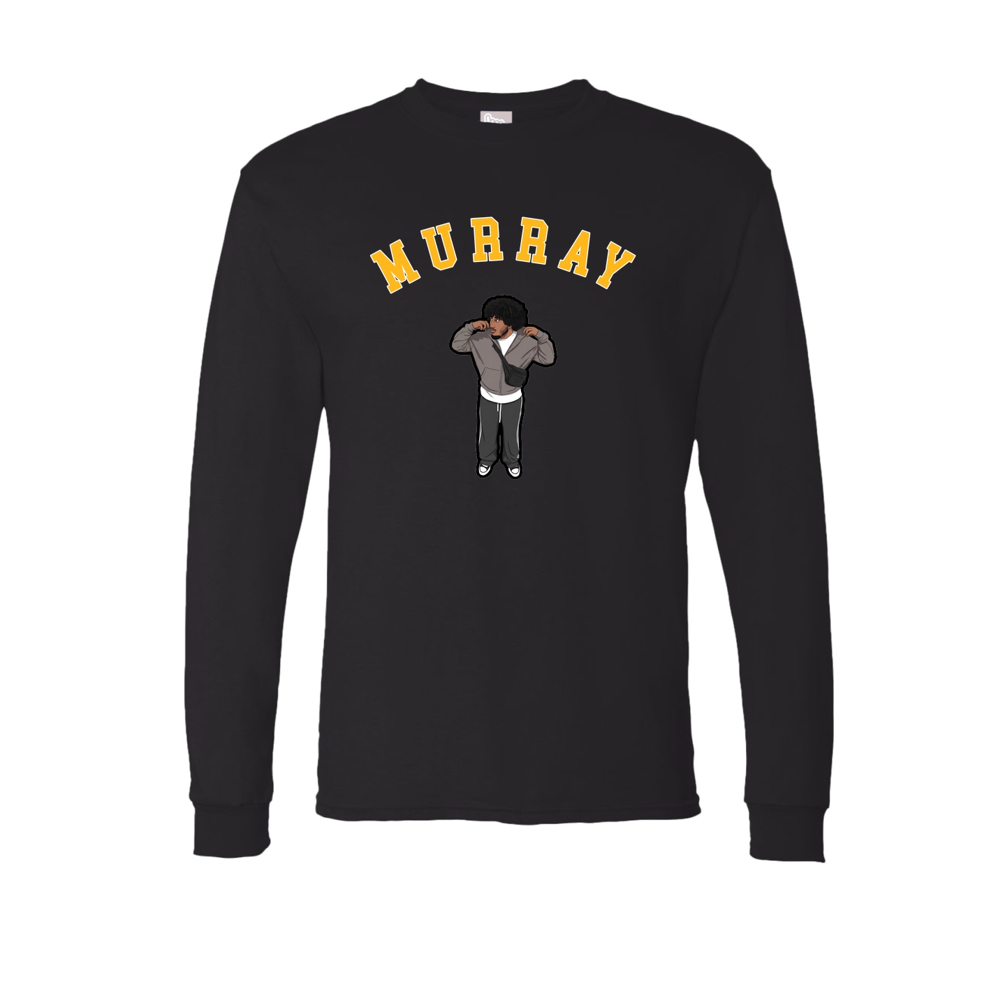 Long Sleeve Tee — Shirsey Arch in Black