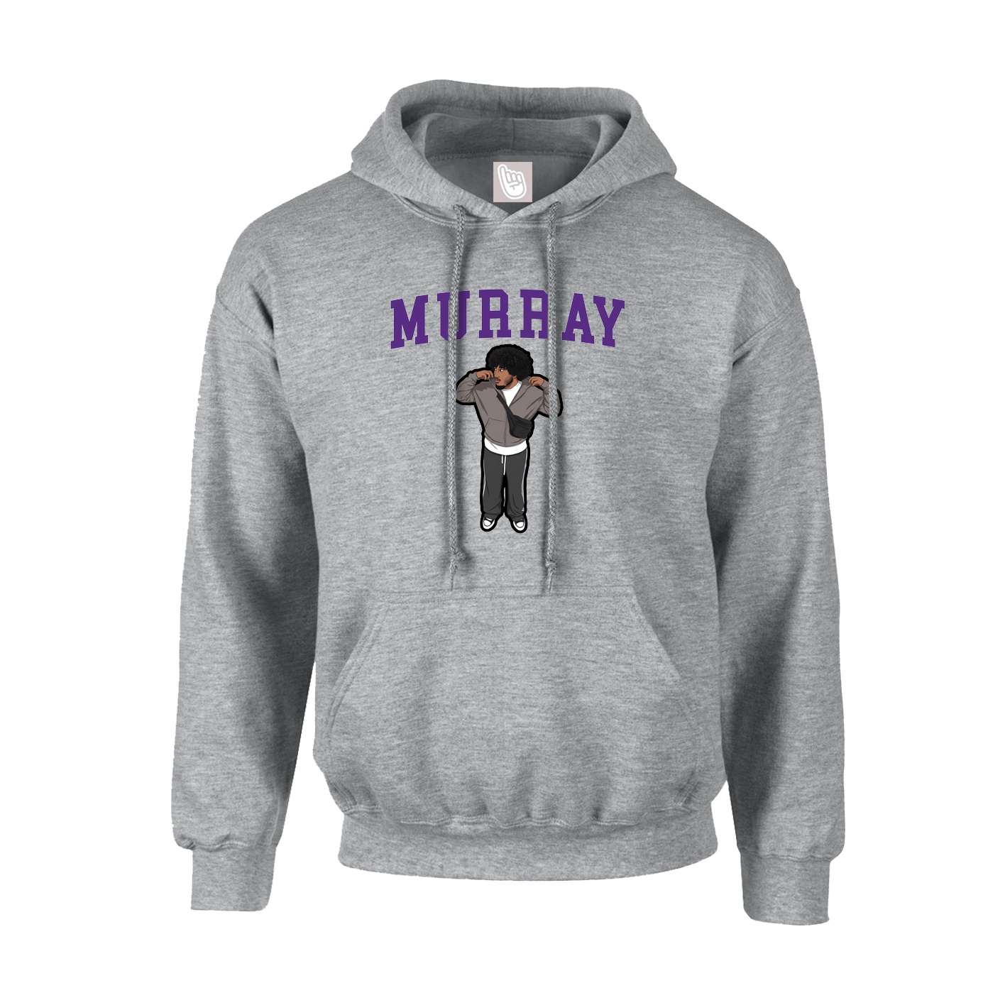 Hoodie — Shirsey in Grey