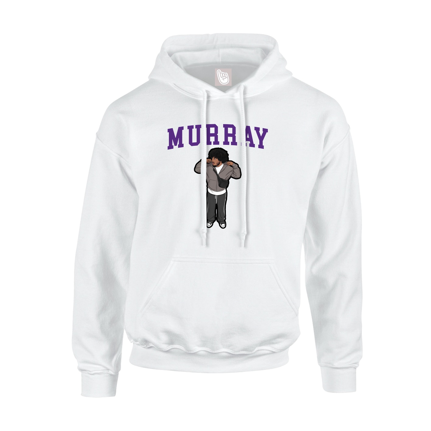 Hoodie — Shirsey in White