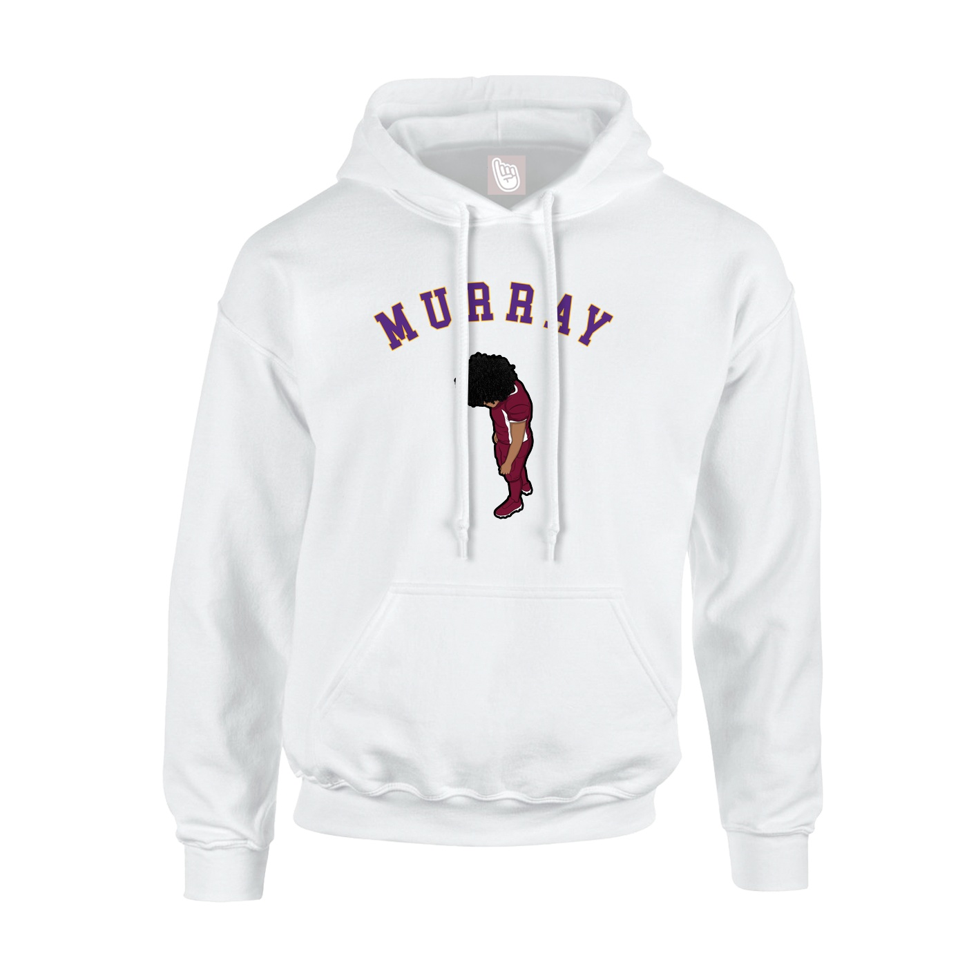Youth Hoodie — Shirsey Arch in White