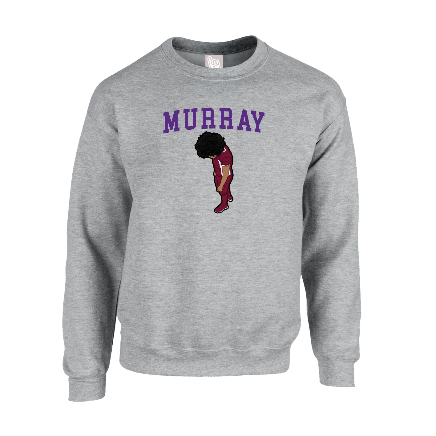 Fleece Crew — Shirsey in Grey