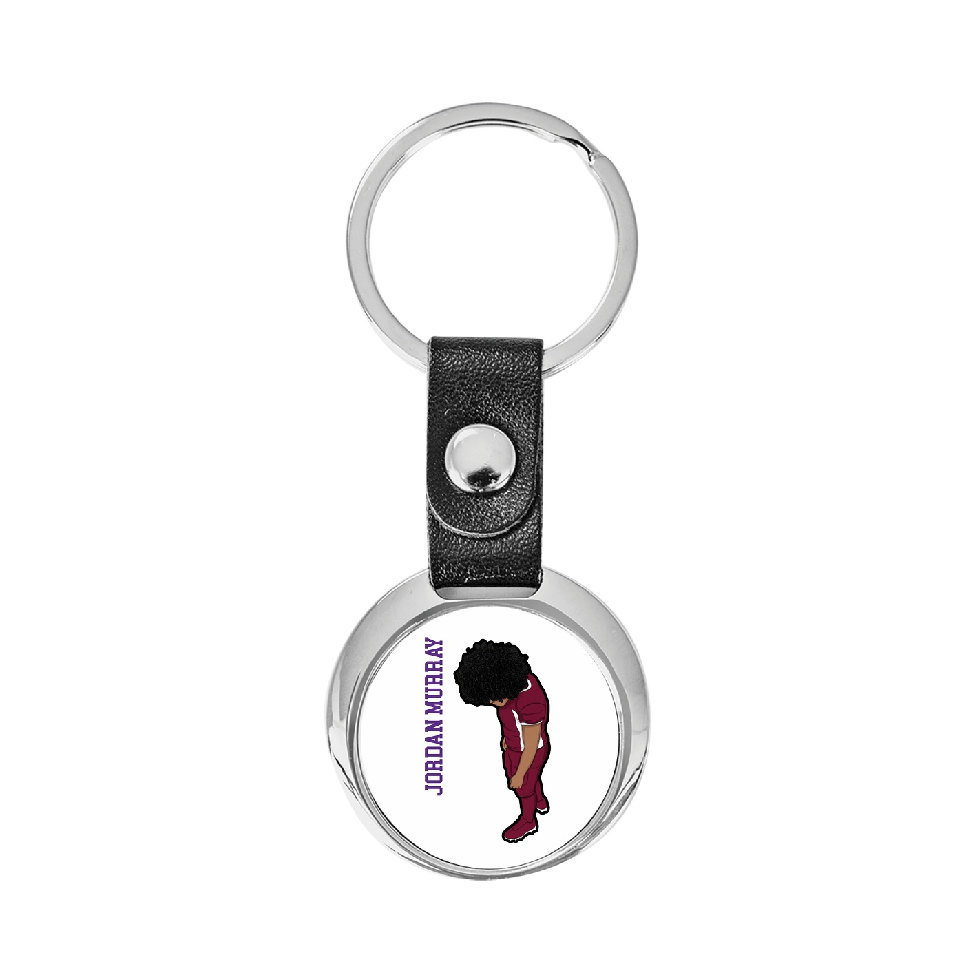 Key Chain — Name Vertical in Classic