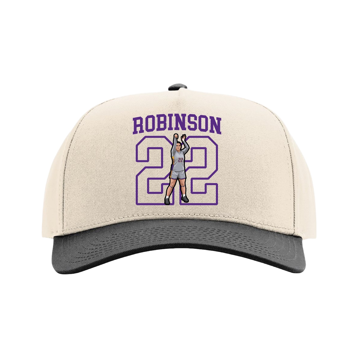 Full Fabric Five-Panel Champ Cap