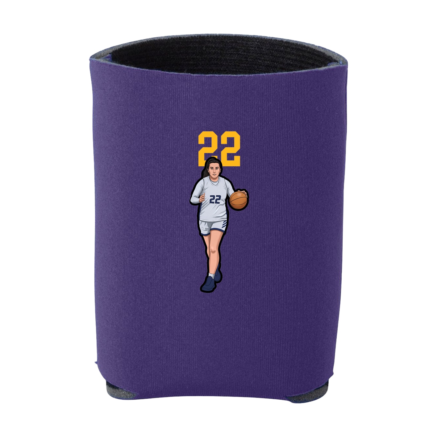 Can Holder — Number Top in Purple