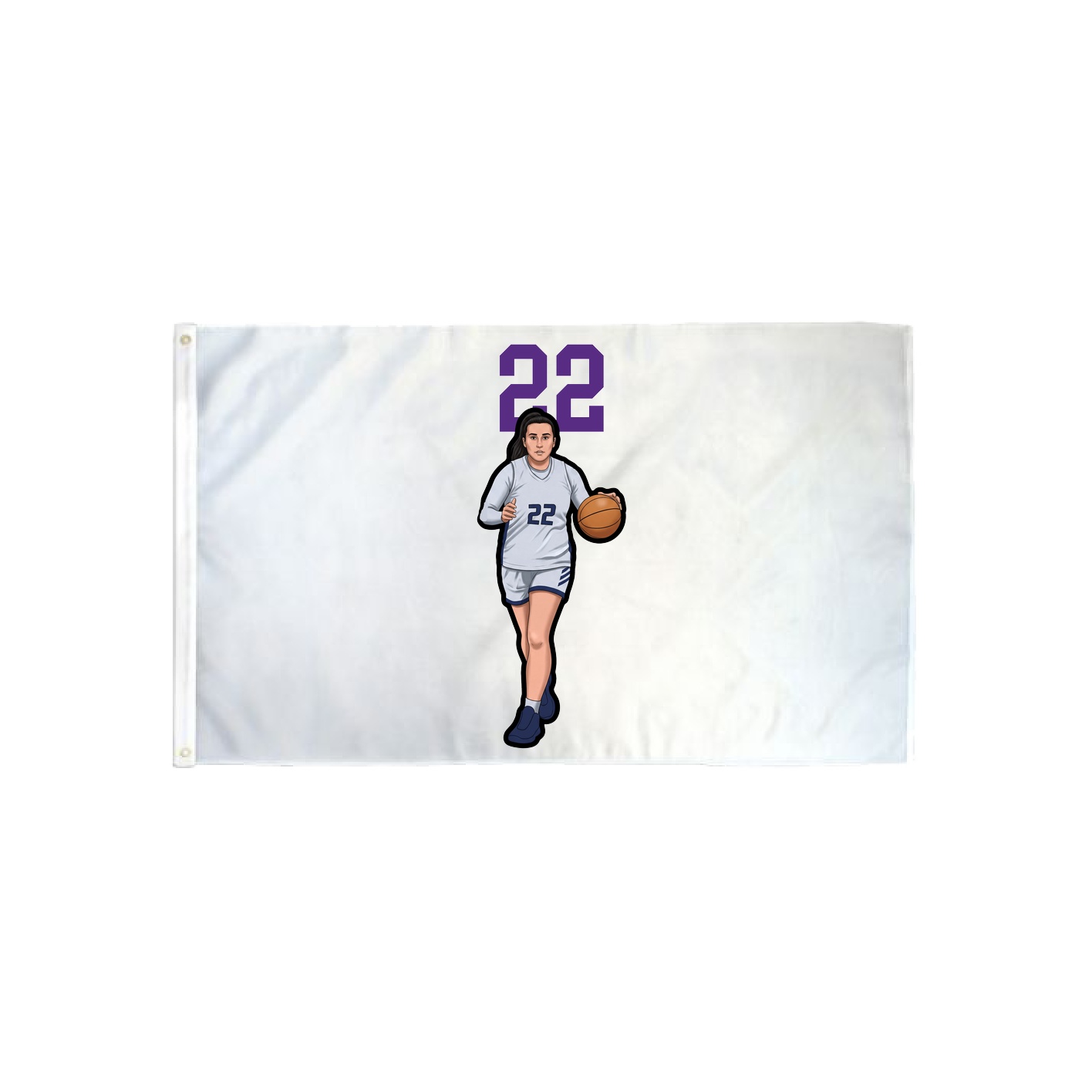 3x5 Flag — Number Top in Classic