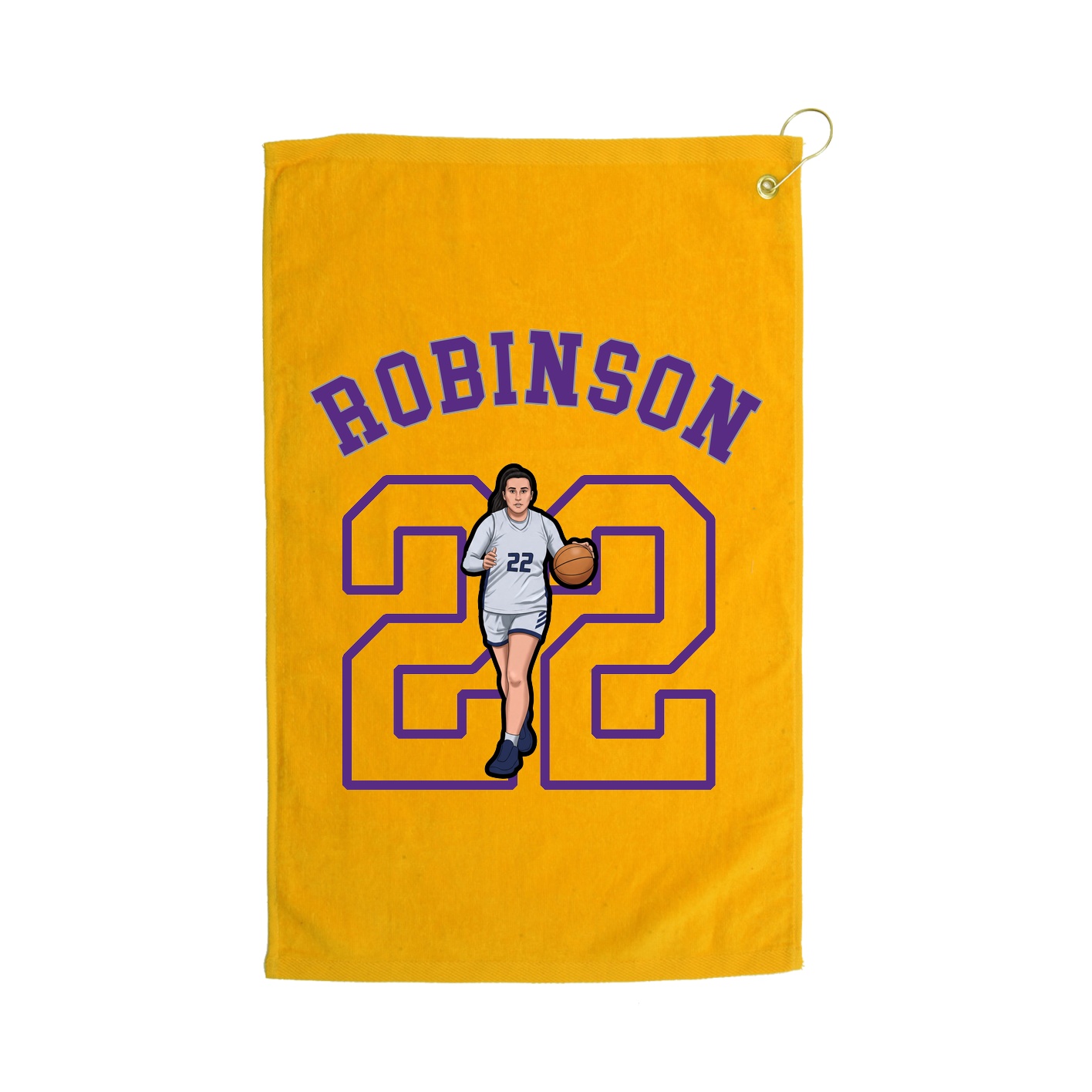 Golf Towel — Shirsey Arch in Gold