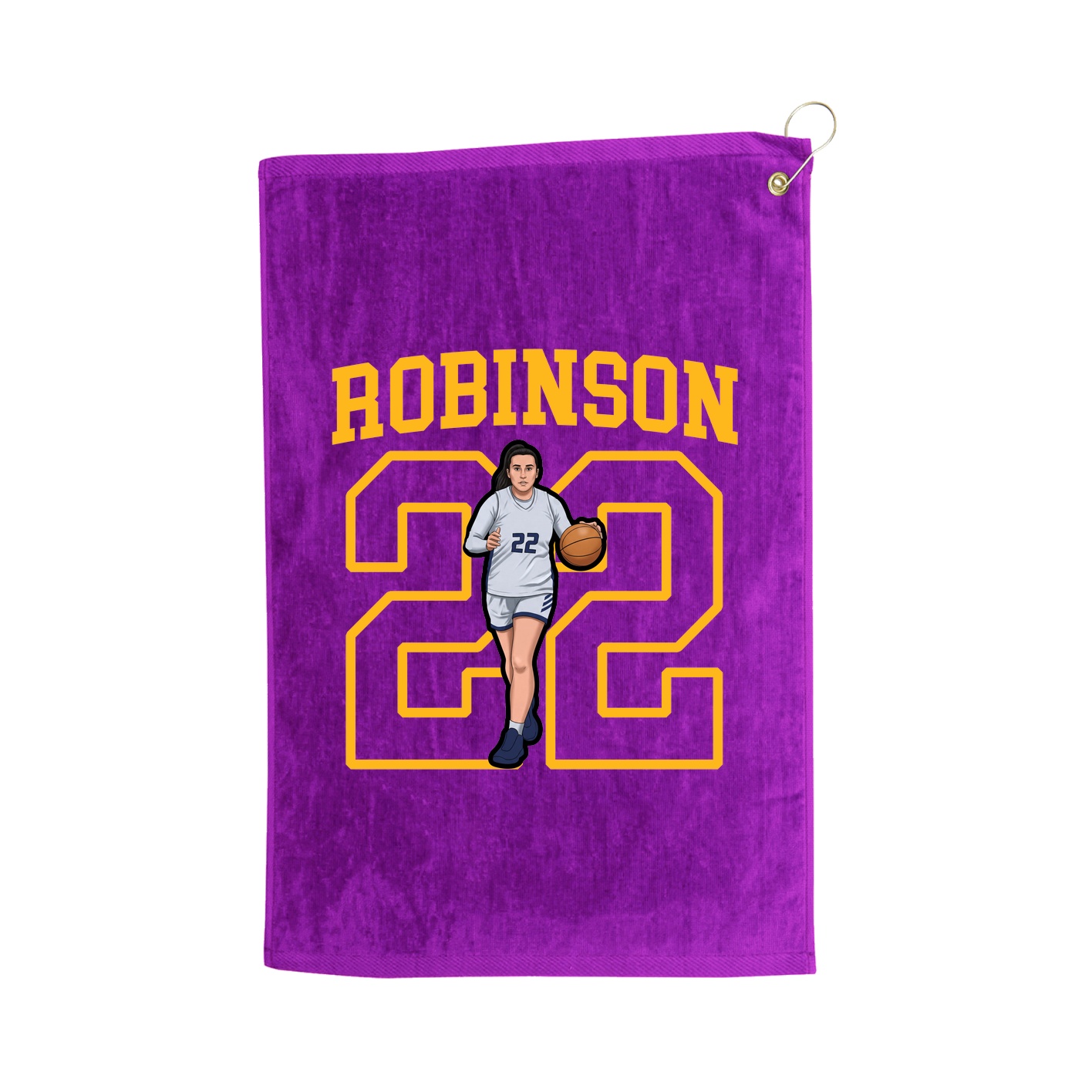 Golf Towel — Shirsey in Purple