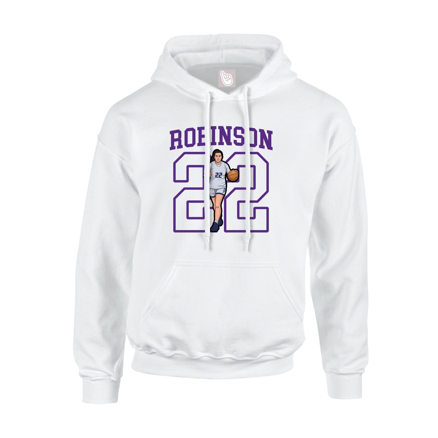 Youth Hoodie — Shirsey in White
